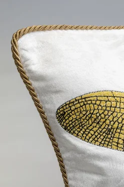 KARE Design Sisustustyynyt*Glitter Dragonfly Sudenkorento Tyyny, Valkoinen 40x40cm