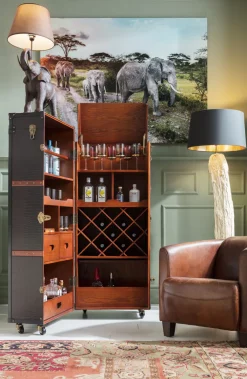 KARE Design Kaapit*Globetrotter Baarikaappi