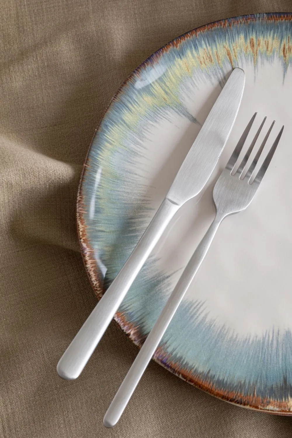 KARE Design Keittiö Ja Astiat*Gloria Aterimet Matta Hopea (16/osaa)