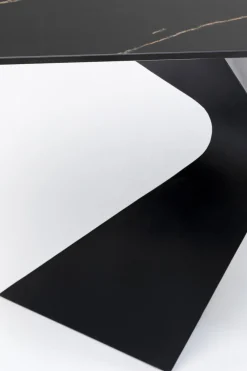 KARE Design Konsolipöydät Ja Sivupöydät*Gloria Konsolipöytä - Musta, Keraaminen Taso 140x81cm