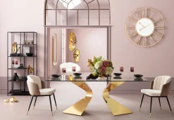 KARE Design Pöydät*Gloria Pöytä, Kulta 100x200cm