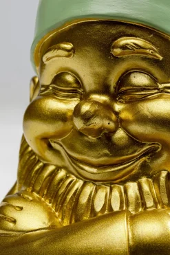 KARE Design Koriste-Esineet*Gnome Tonttu Koriste-esine Kulta-vihreä 21 Cm