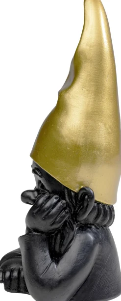 KARE Design Koriste-Esineet*Gnome Tonttu Koriste-esine Musta 21 Cm