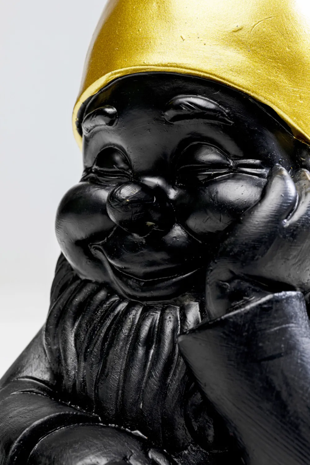 KARE Design Koriste-Esineet*Gnome Tonttu Koriste-esine Musta 21 Cm