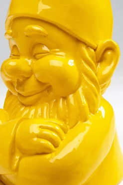 KARE Design Koriste-Esineet*Gnome Tonttu Koriste-esine Keltainen 21 Cm