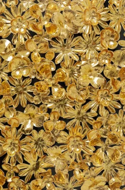 KARE Design Seinäkoristeet*Gold Flower Kehystetty Taulu 80x80cm