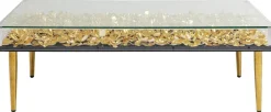 KARE Design Sohvapöydät*Gold Flowers Sohvapöytä 120x60cm