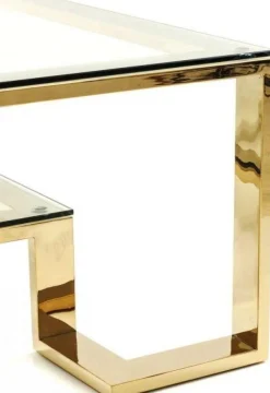 KARE Design Sohvapöydät|Olohuone*Gold Rush Sohvapöytä, Kulta 120x120cm