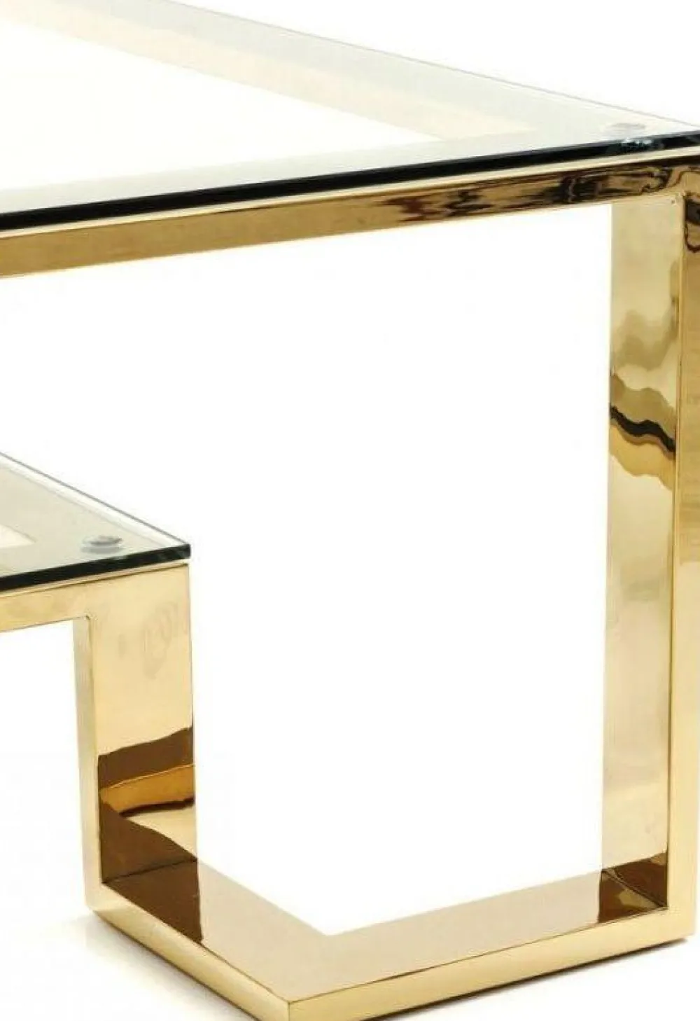 KARE Design Sohvapöydät|Olohuone*Gold Rush Sohvapöytä, Kulta 120x120cm