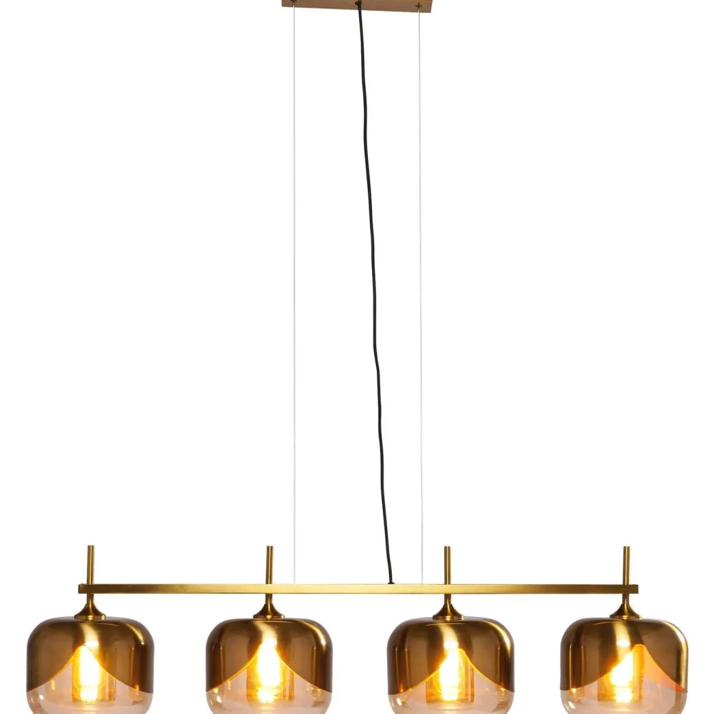 KARE Design Riippuvalaisimet*Golden Goblet Quattro Riippuvalaisin, Kulta Ø25cm