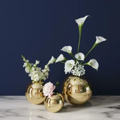 KARE Design Olohuone*Goldy Maljakko 8cm