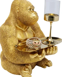 KARE Design Koriste-Esineet*Gorilla Butler Koriste-esine 37cm