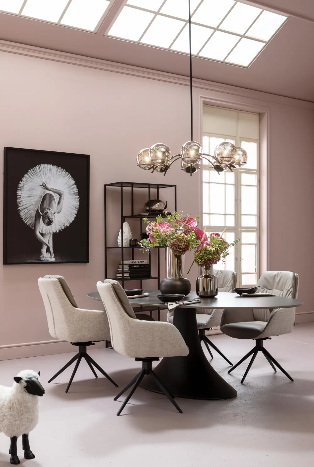 KARE Design Pöydät*Grande Possibilita Pöytä, Musta 220x120cm