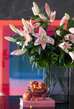 KARE Design Maljakot|Olohuone*Grazioso Maljakko Sininen 40cm