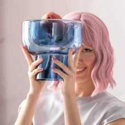 KARE Design Maljakot|Olohuone*Grazioso Maljakko Tummansininen 22 Cm