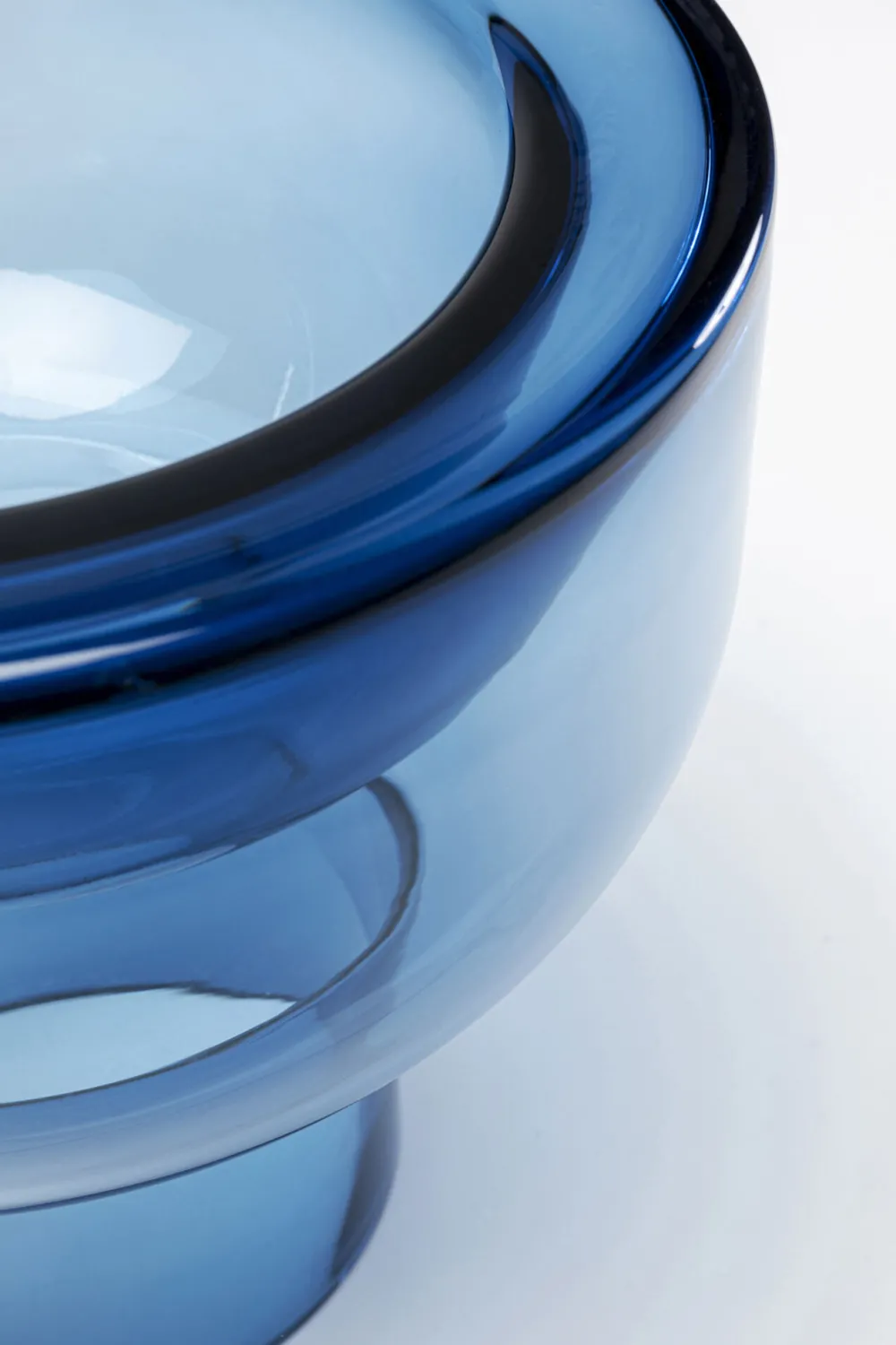 KARE Design Maljakot|Olohuone*Grazioso Maljakko Tummansininen 22 Cm