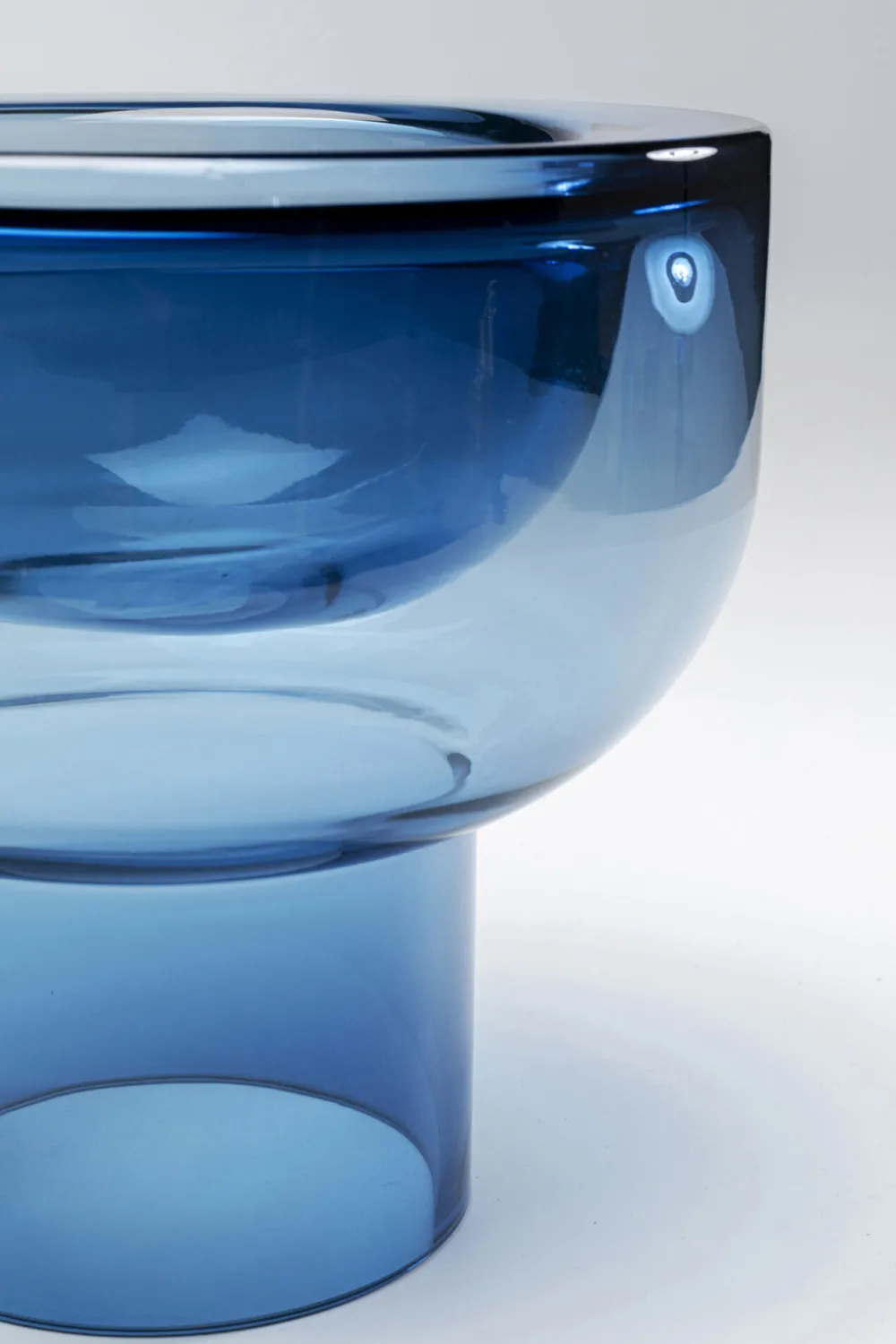 KARE Design Maljakot|Olohuone*Grazioso Maljakko Tummansininen 22 Cm