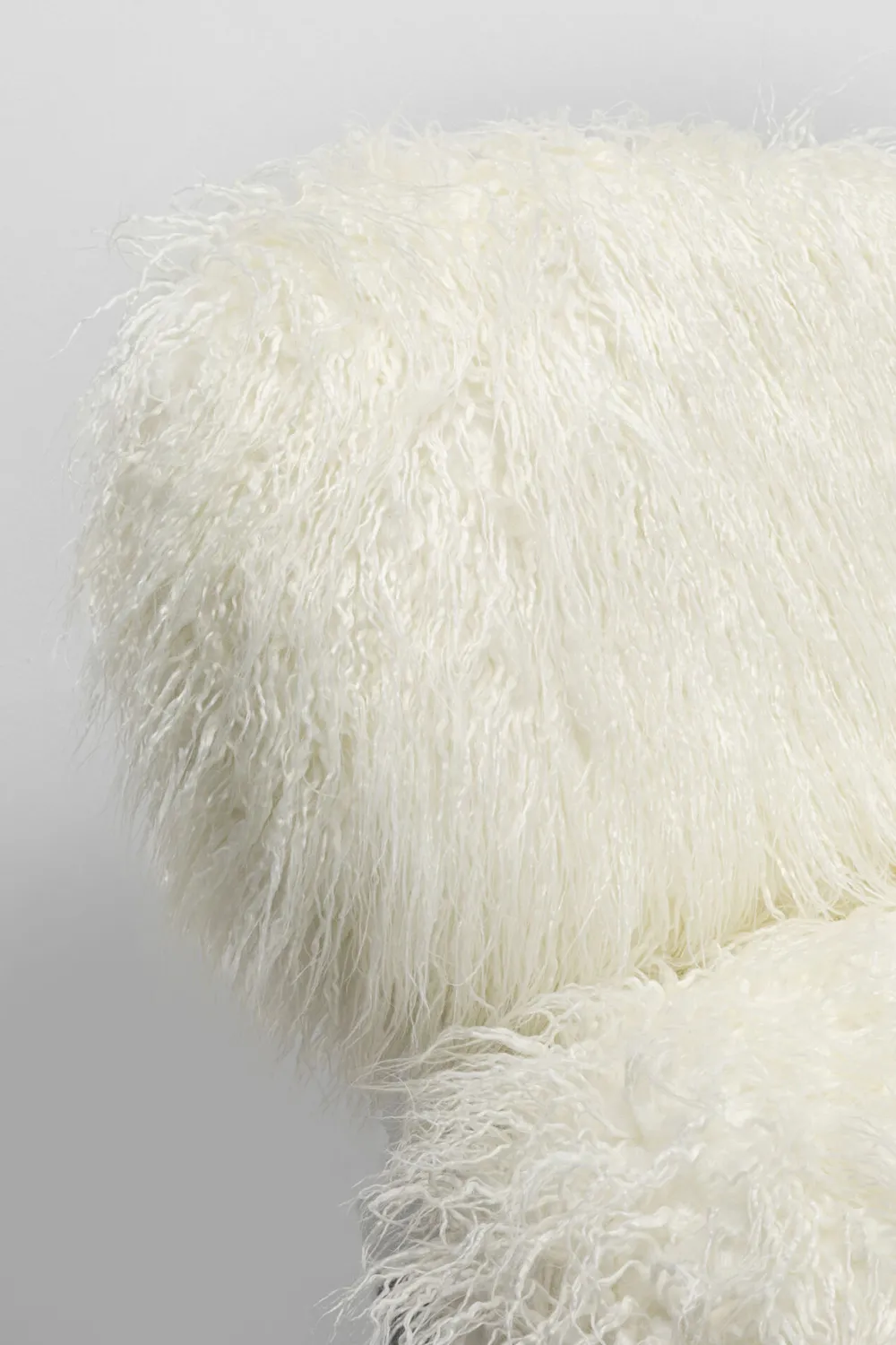 KARE Design Nojatuolit*Hairy White Nojatuoli Valkoinen