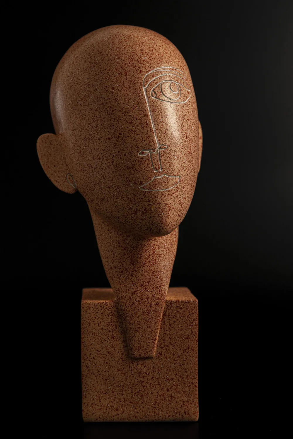 KARE Design Koriste-Esineet*Half A Face Koriste-esine 30cm