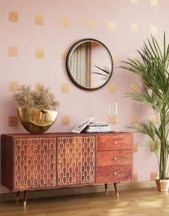 KARE Design Maljakot*Half Face Maljakko Kulta 46cm