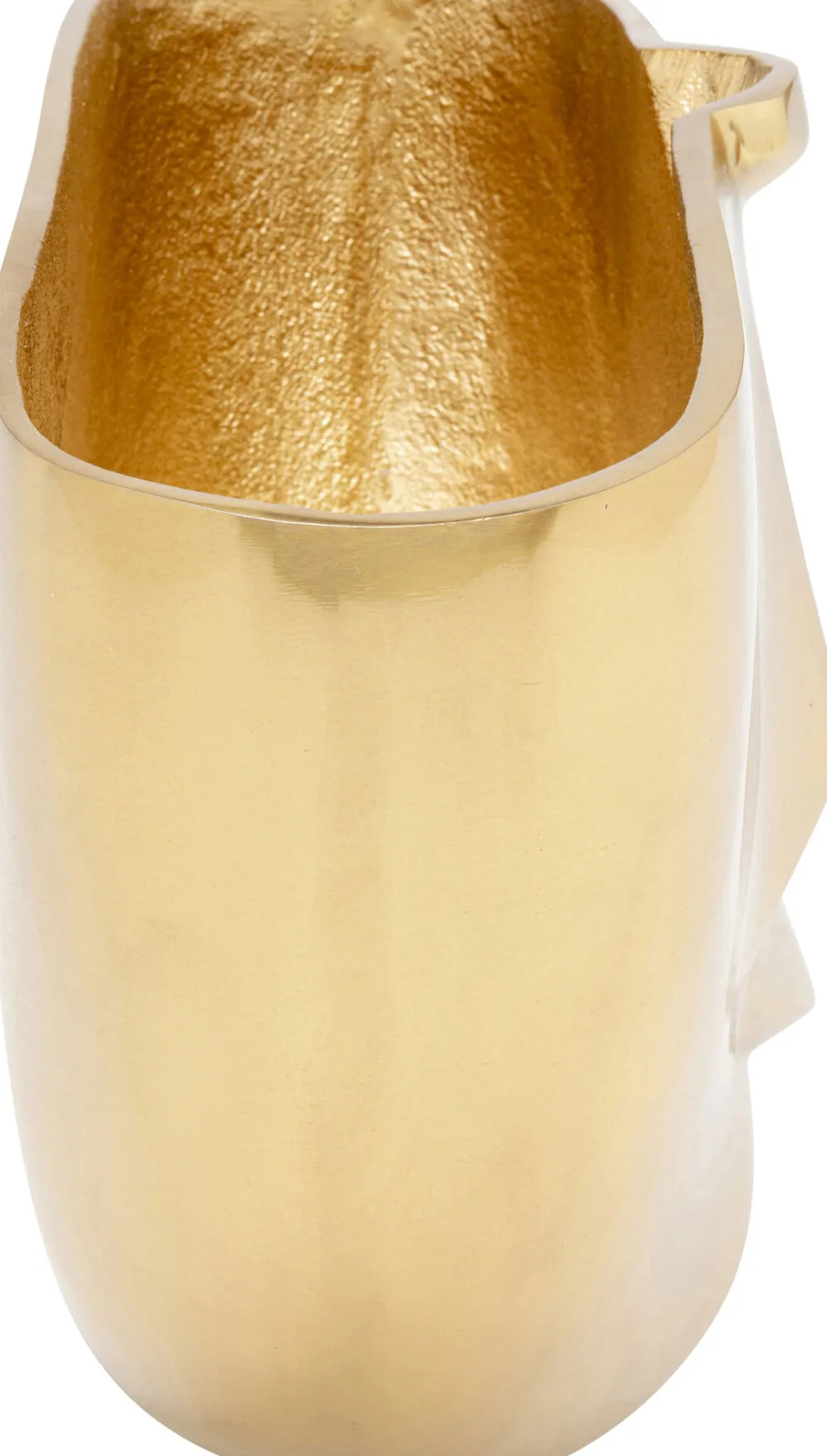 KARE Design Maljakot*Half Face Maljakko, Kulta 38cm