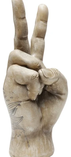 KARE Design Koriste-Esineet*Hand Victory Tattoo Eye Koriste-esine 36cm