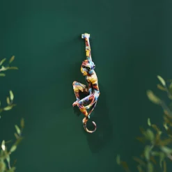 KARE Design Seinäkoristeet*Hanging Ape Colorful Apina Koriste-esine 17x67cm