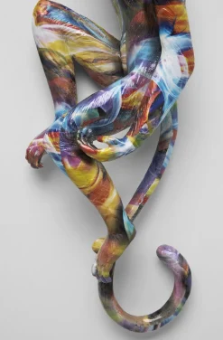 KARE Design Seinäkoristeet*Hanging Ape Colorful Apina Koriste-esine 17x67cm