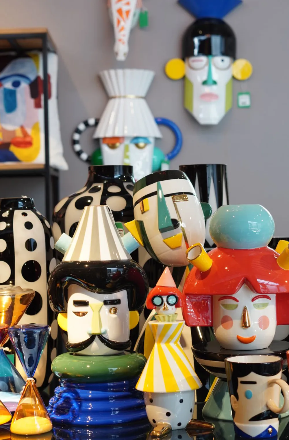 KARE Design Maljakot*Happy Face Deco Maljakko 43cm