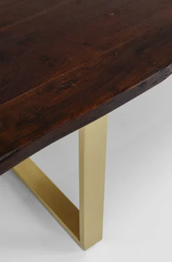 KARE Design Pöydät*Harmony Dark Pöytä, Messinki 180x90cm