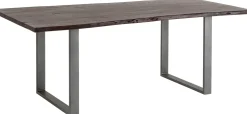 KARE Design Pöydät*Harmony Dark Pöytä, Raaka Metallil 160x80cm