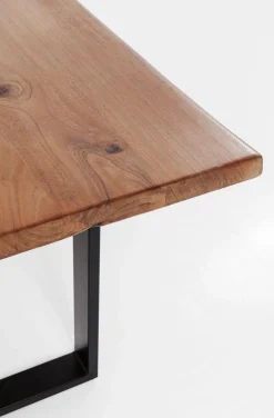 KARE Design Pöydät*Harmony Dark Pöytä, Raaka Metallil 200x100cm