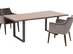 KARE Design Pöydät*Harmony Dark Pöytä, Raaka Metallil 200x100cm