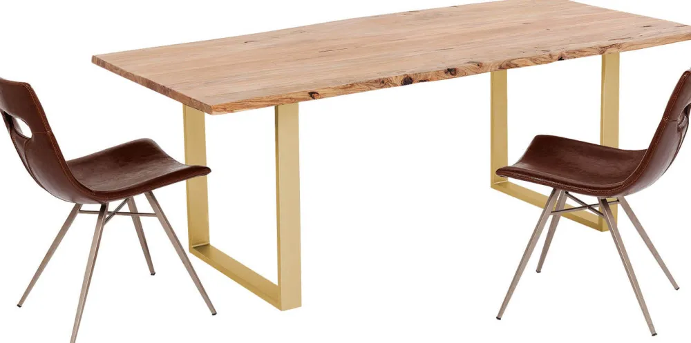 KARE Design Pöydät*Harmony Pöytä, Messinki 200x100cm