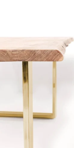 KARE Design Pöydät*Harmony Pöytä, Messinki 200x100cm