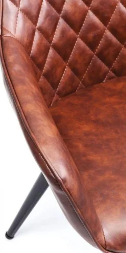 KARE Design Tuolit*Harry Tuoli Käsinojilla, Ruskea