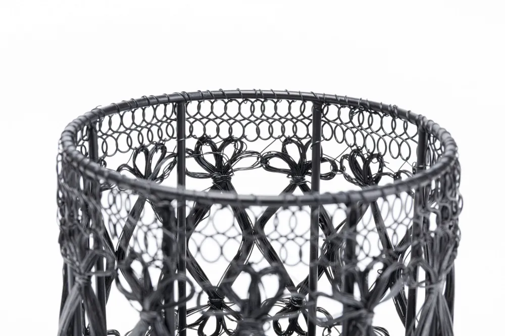 KARE Design Lyhdyt|Kynttilänjalat*Hayat Black Lyhty 15cm