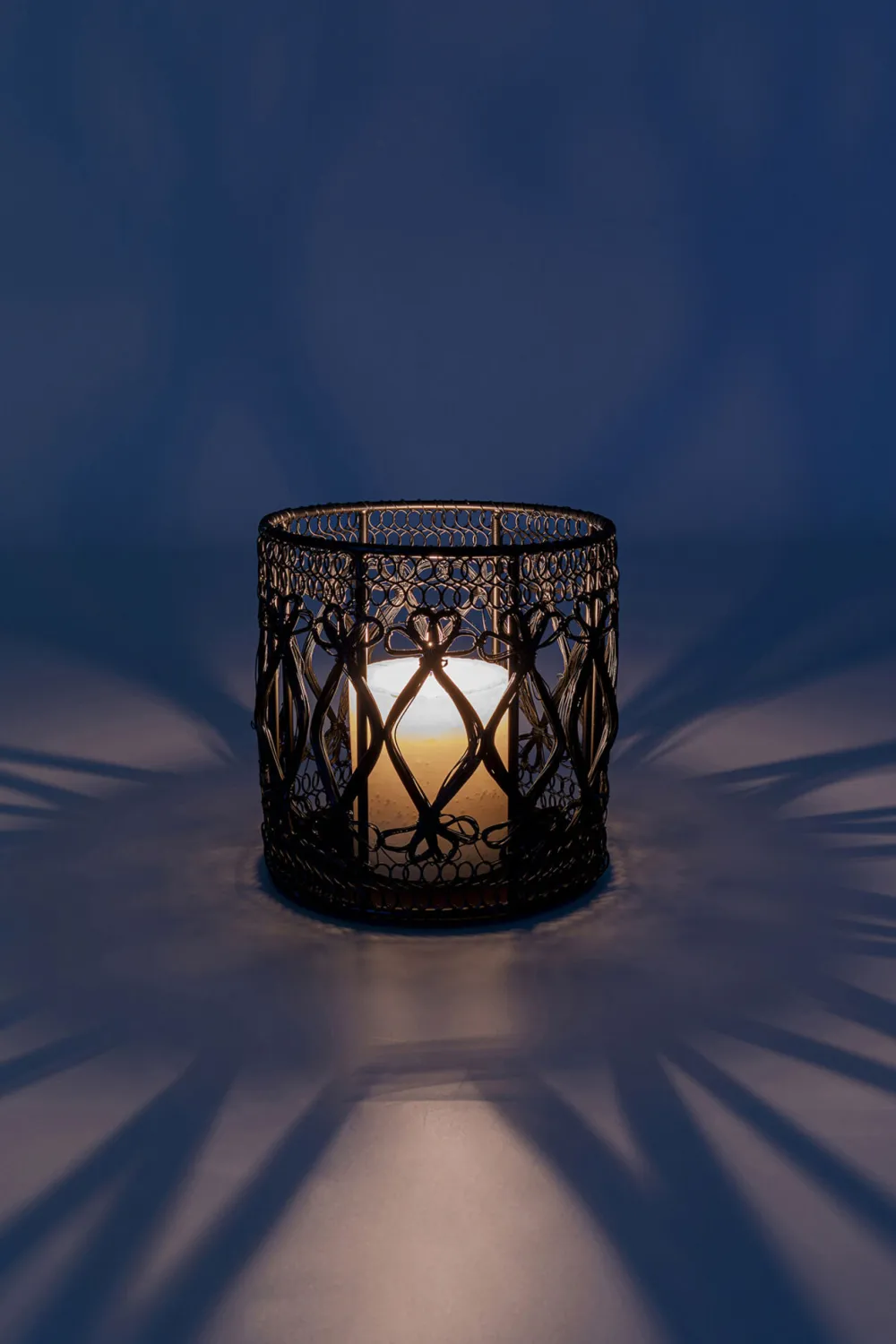 KARE Design Lyhdyt|Kynttilänjalat*Hayat Black Lyhty 15cm