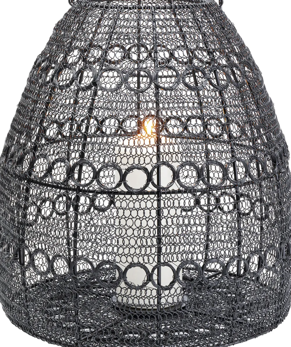 KARE Design Lyhdyt*Hayat Cone Black Lyhty 37cm