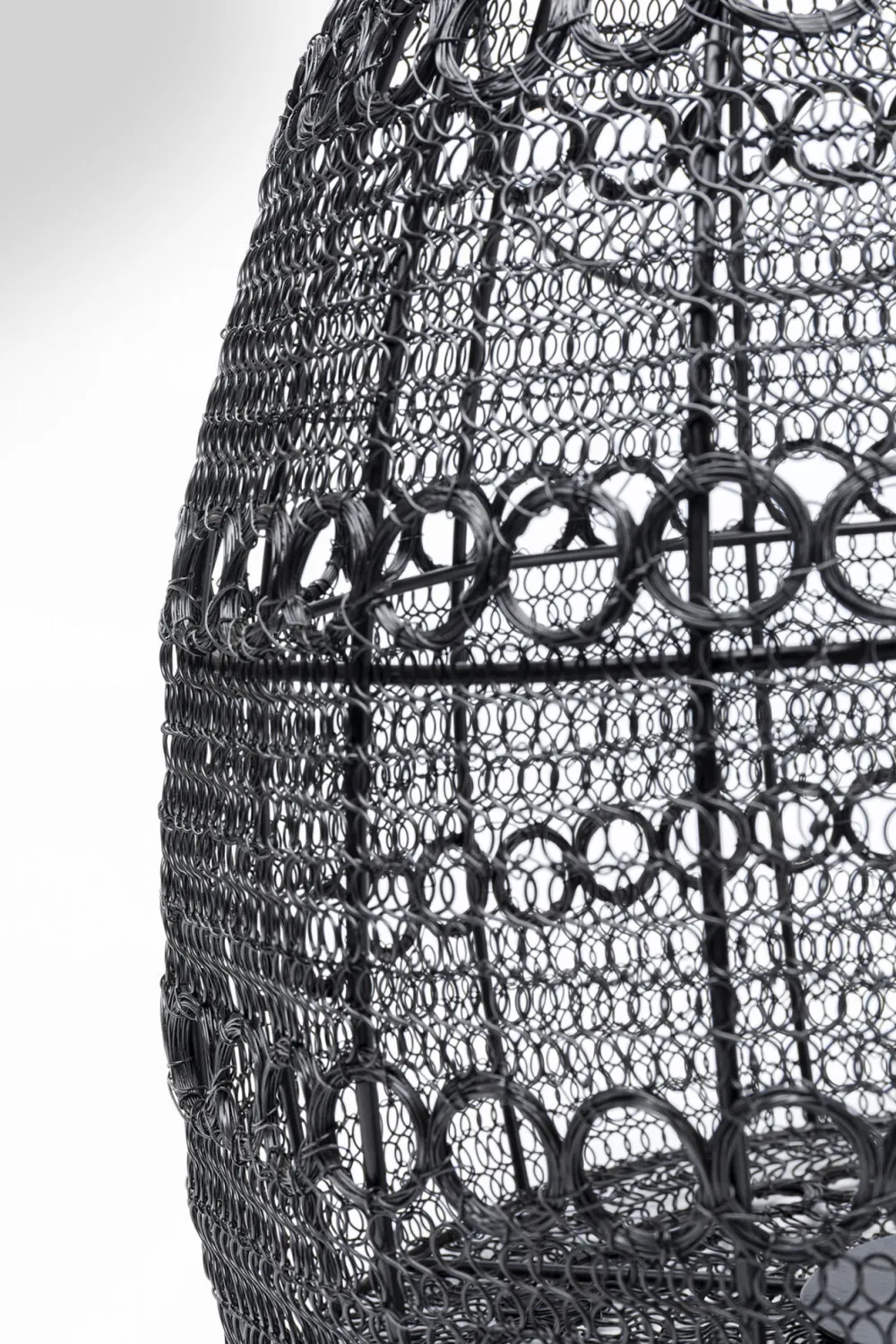 KARE Design Lyhdyt*Hayat Cone Black Lyhty 37cm