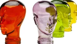 KARE Design Koriste-Esineet*Headphone Mount Transparent Kuuloketeline, Eri Värejä 29cm