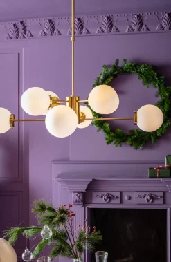 KARE Design Riippuvalaisimet*Heavenly Riippuvalaisin Kulta Ø98cm