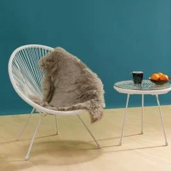 KARE Design Matot*Heidi Lampaantalja Harmaa 65x85cm