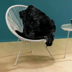 KARE Design Matot*Heidi Lampaantalja Musta 65x85cm