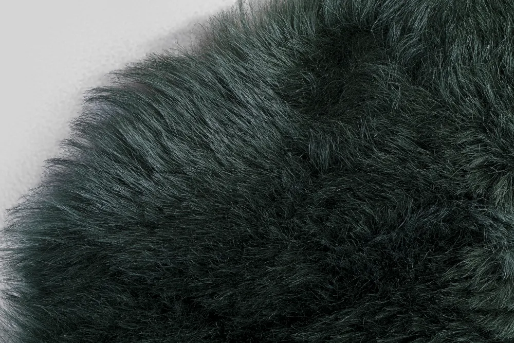 KARE Design Matot*Heidi Lampaantalja, Tummanvihreä 60x85cm