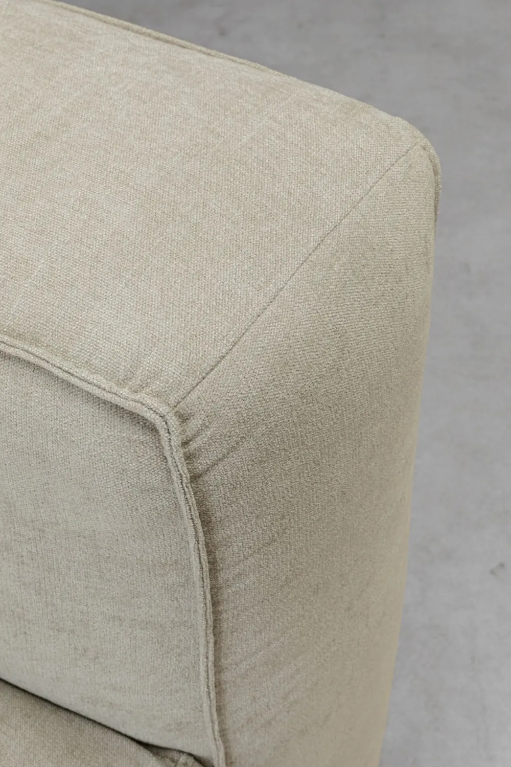 KARE Design Moduulisohvat*Henry Moduulisohva, 3-istuttava - Kermanvärinen, Oikea