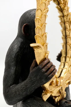 KARE Design Kylpyhuonetarvikkeet*Hidden Monkey Pöytäpeili 22x36cm