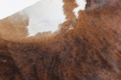 KARE Design Matot*Hide Lehmänahka Matto, Ruskea-valkoinen 232x255cm