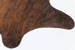 KARE Design Matot*Hide Lehmänahka Matto, Ruskea-valkoinen 232x255cm