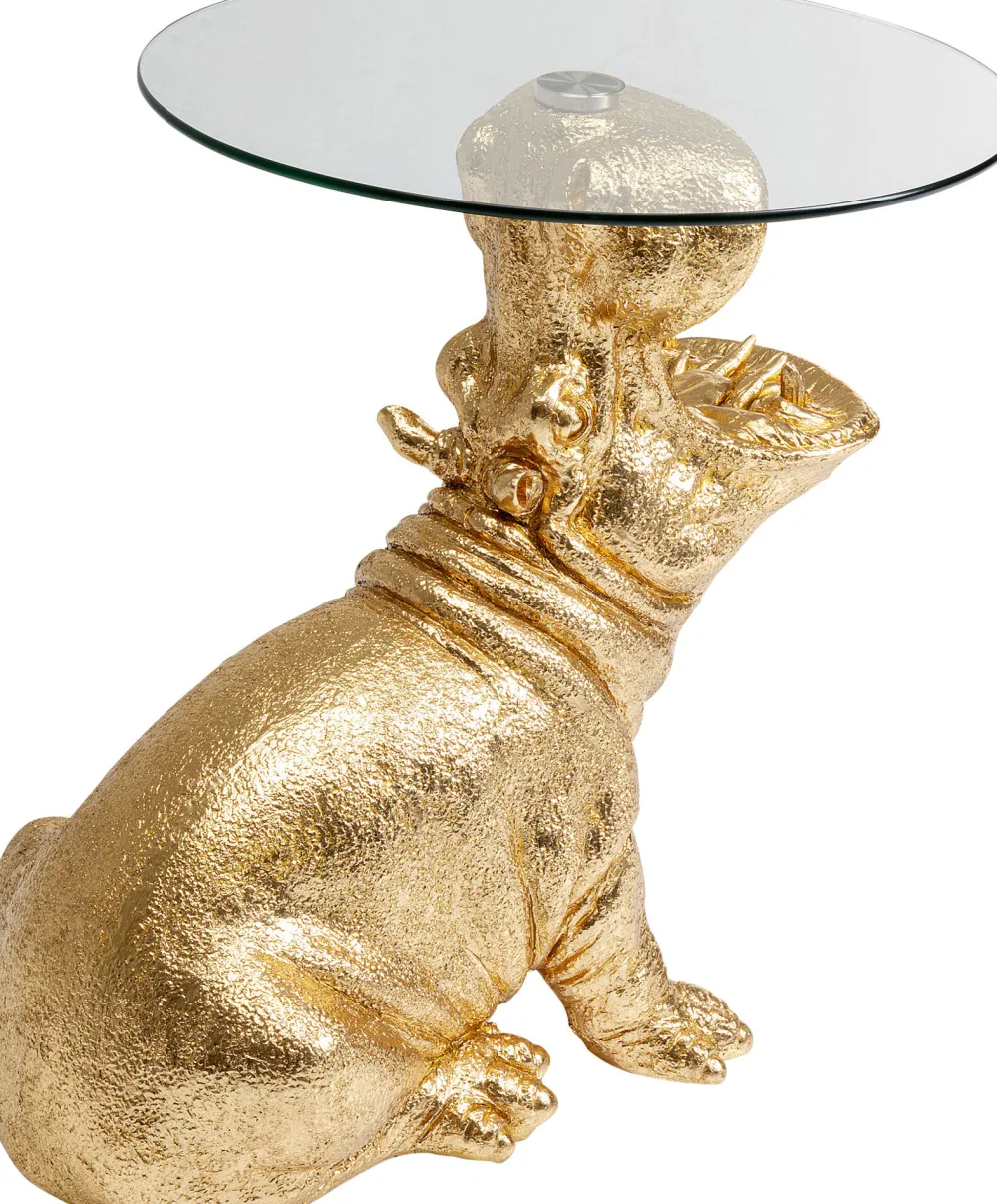 KARE Design Sohvapöydät|Olohuone*Hippo, Virtahepo Sivupöytä, Ø48cm